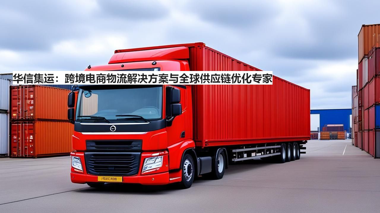 华信集运：跨境电商物流解决方案与全球供应链优化专家