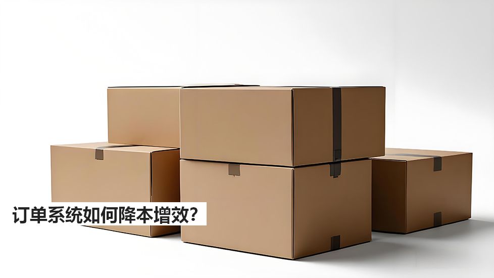 订单系统如何降本增效？