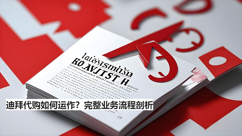 迪拜代购如何运作？完整业务流程剖析