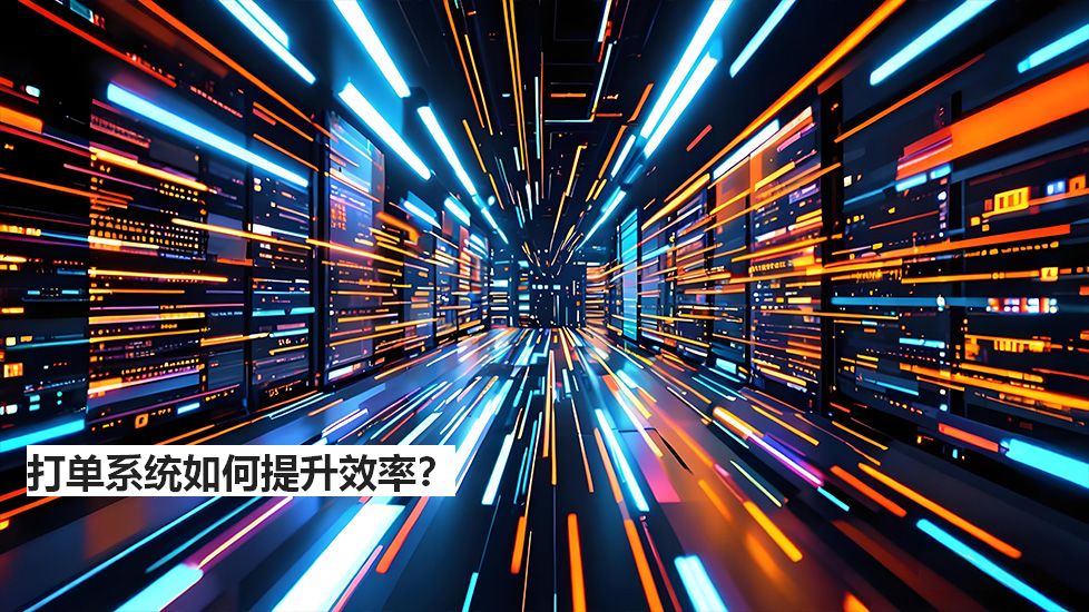 打单系统如何提升效率？