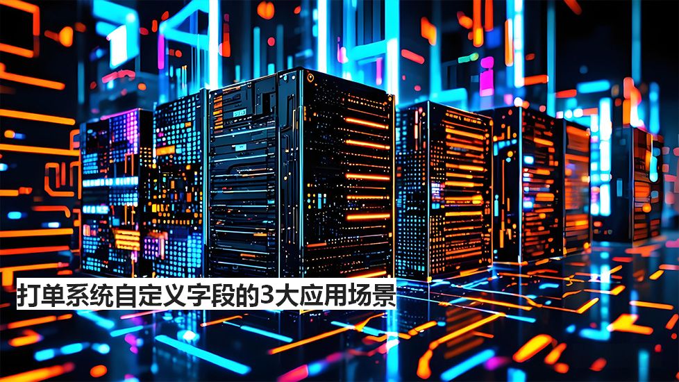 打单系统自定义字段的3大应用场景