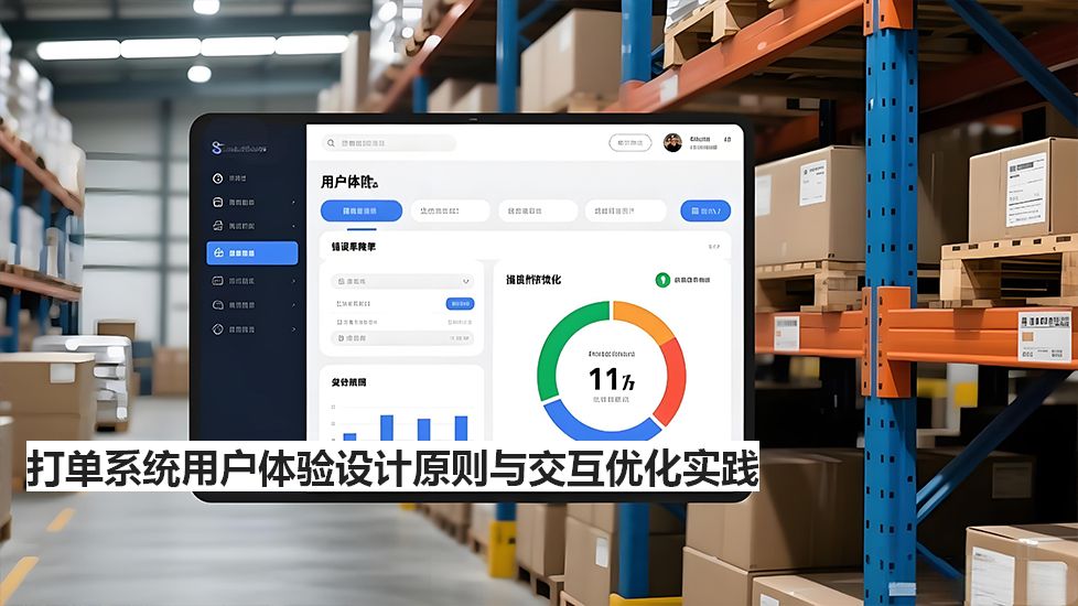 打单系统用户体验设计原则与交互优化实践