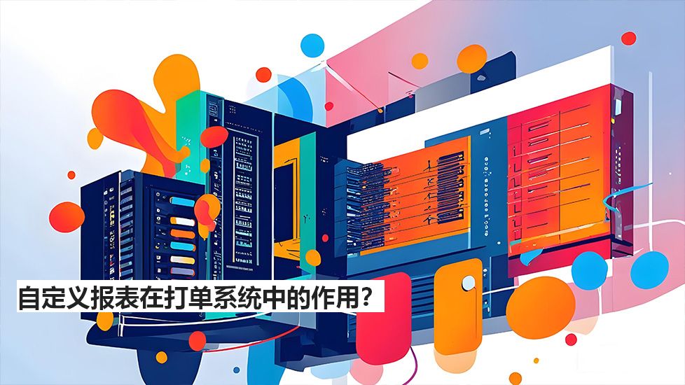 自定义报表在打单系统中的作用？
