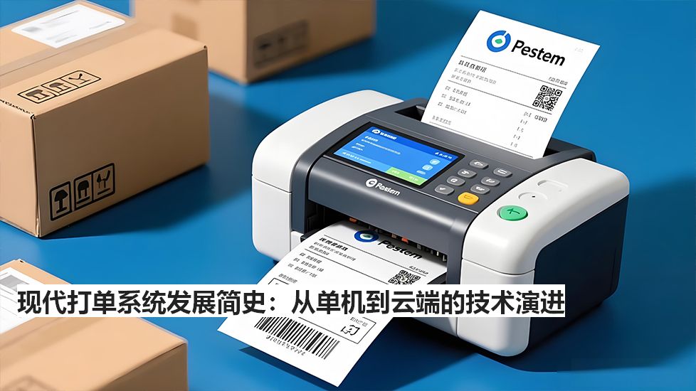 现代打单系统发展简史：从单机到云端的技术演进