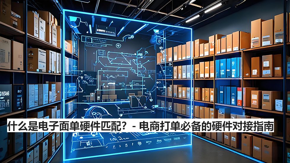 什么是电子面单硬件匹配？-电商打单必备的硬件对接指南