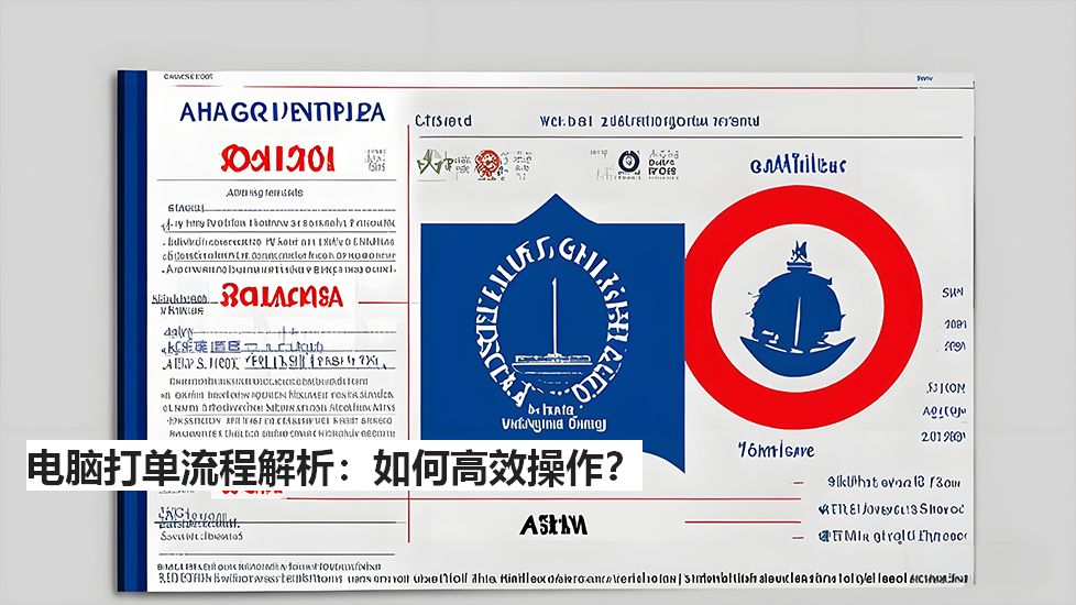 电脑打单流程解析：如何高效操作？