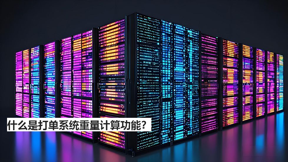 什么是打单系统重量计算功能? 什么是打单系统重量计算功能?