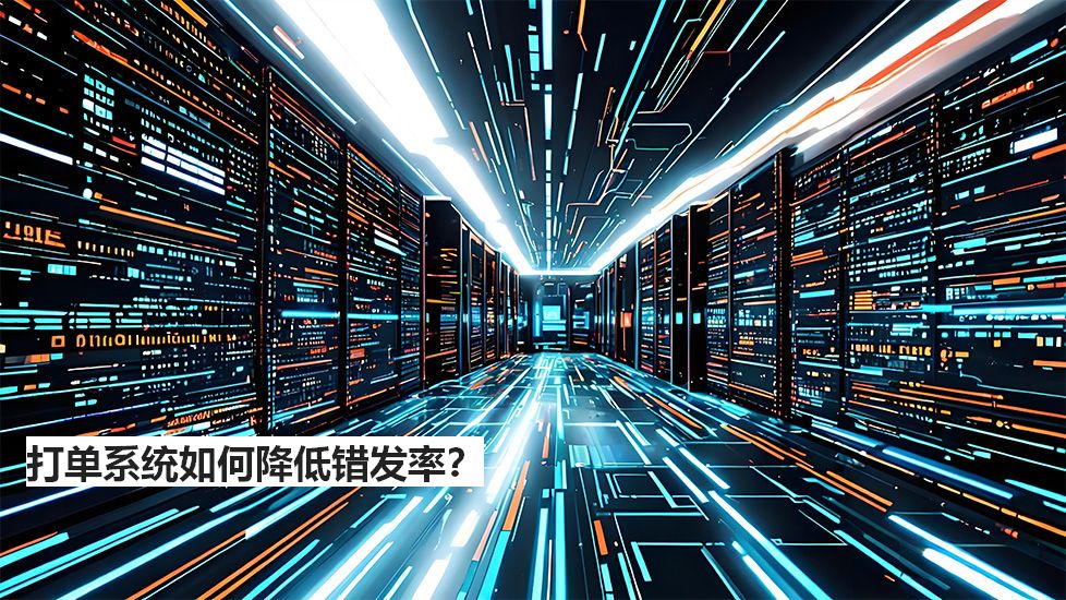 打单系统如何降低错发率？