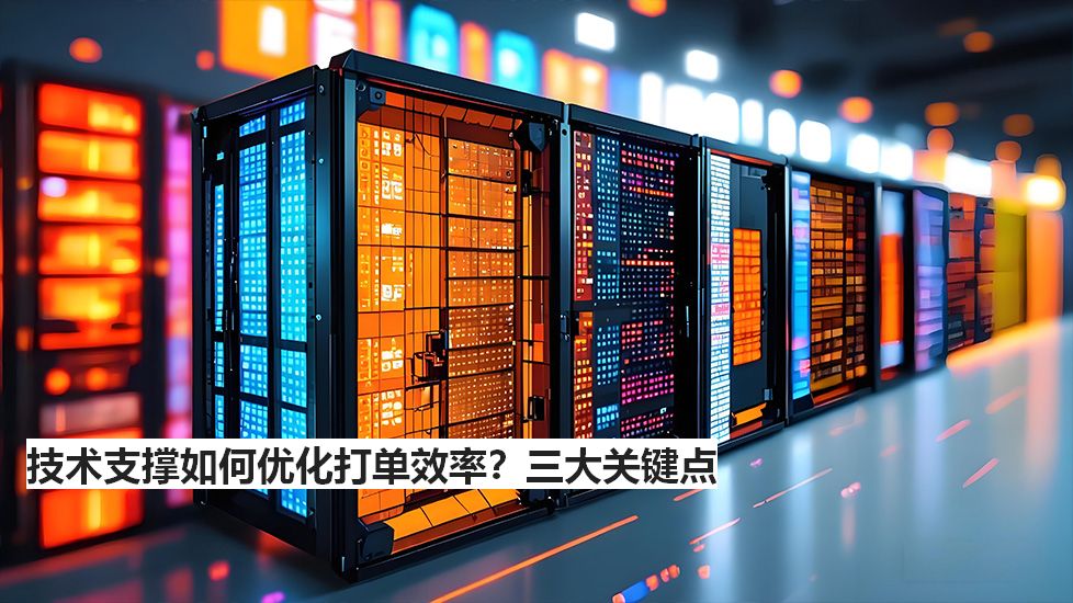 技术支撑如何优化打单效率？三大关键点