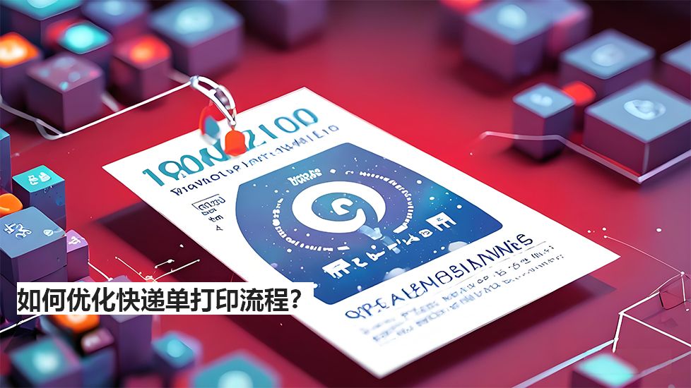 如何优化快递单打印流程？