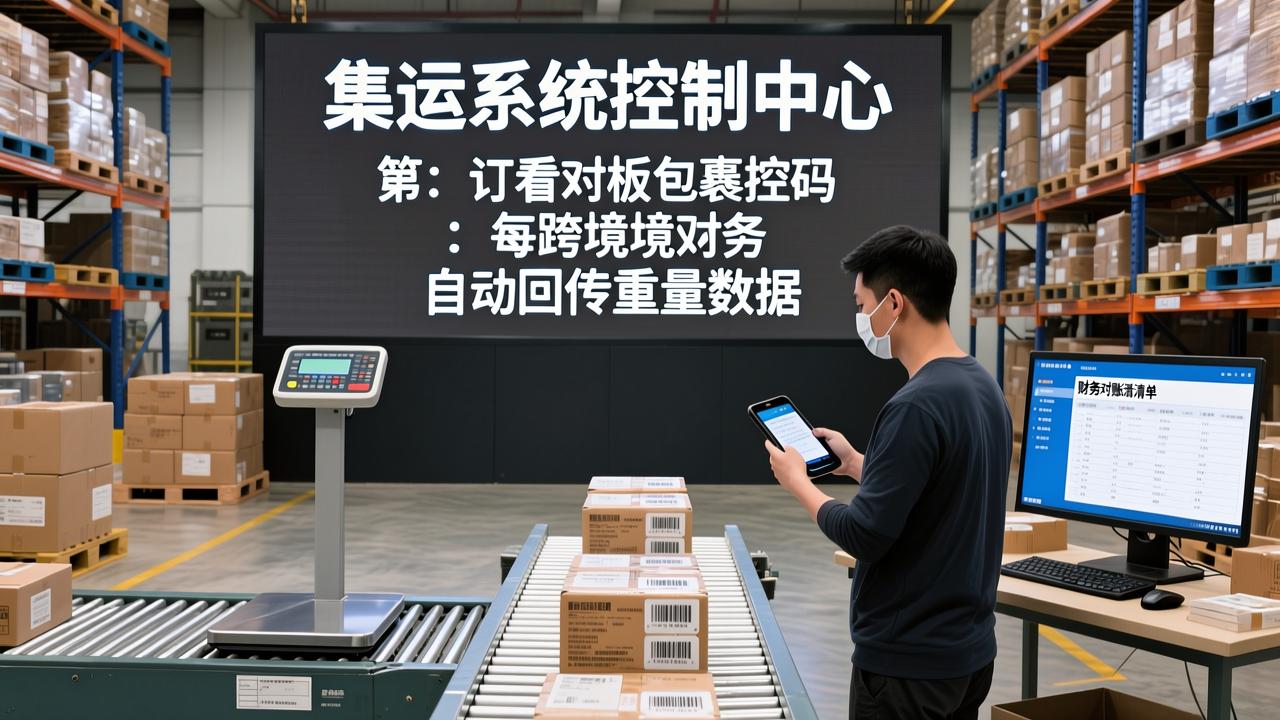 什么是集运系统的核心功能模块？