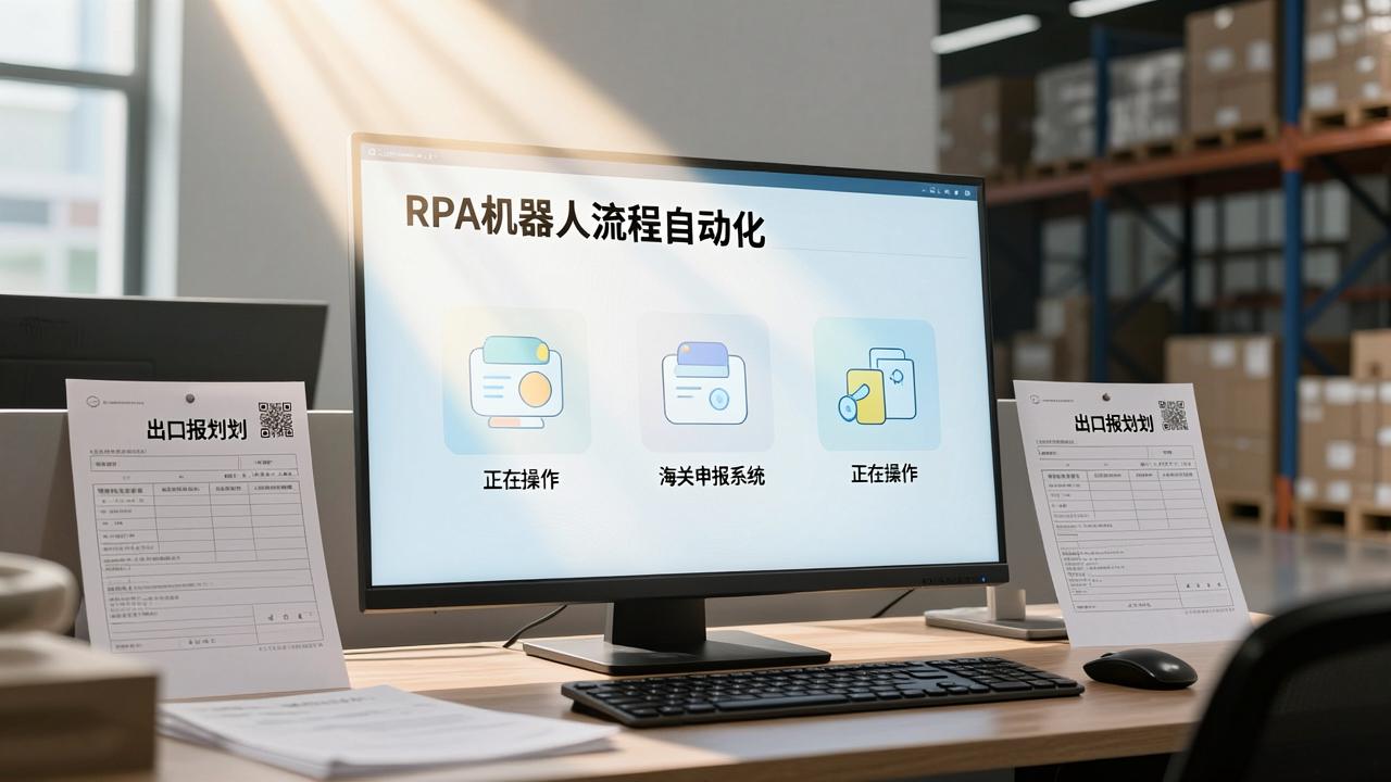 RPA在清关申报中的应用是什么？