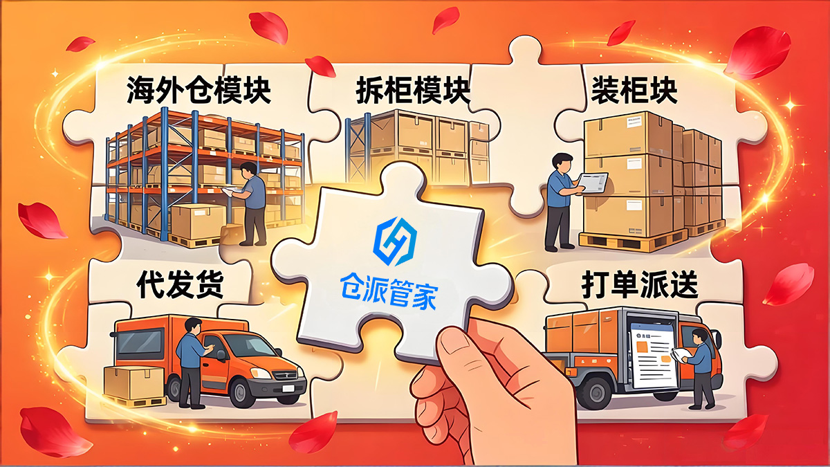 仓派管家5大核心系统